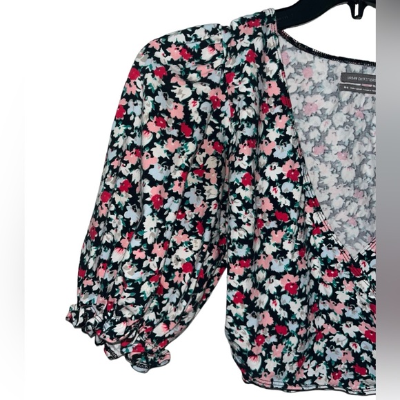 Urban Outfitters Floral Blouse Top Size M - Picture 4 of 6
